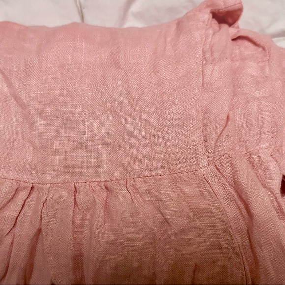 Pink linen dress🩷 by JILLIAN HARRIS - Picture 3 of 4